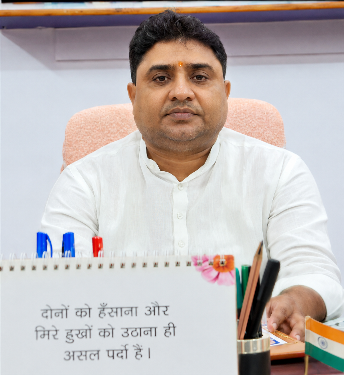 Pramod Kumar Sinha, Principal,Saraswati Vidya Mandir 
